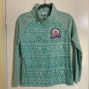 Mint Green Quarter-Zip Sweater